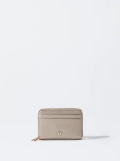 PARFOIS Cartera Básica Plateado Discount