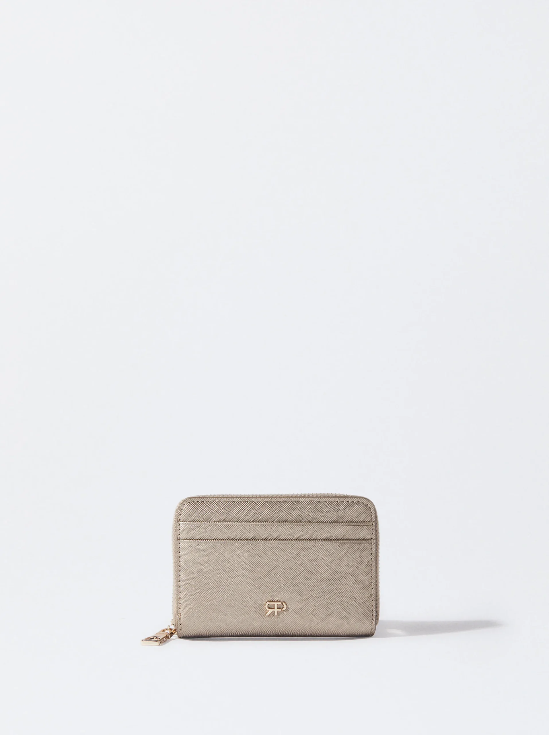 PARFOIS Cartera Básica Plateado Discount