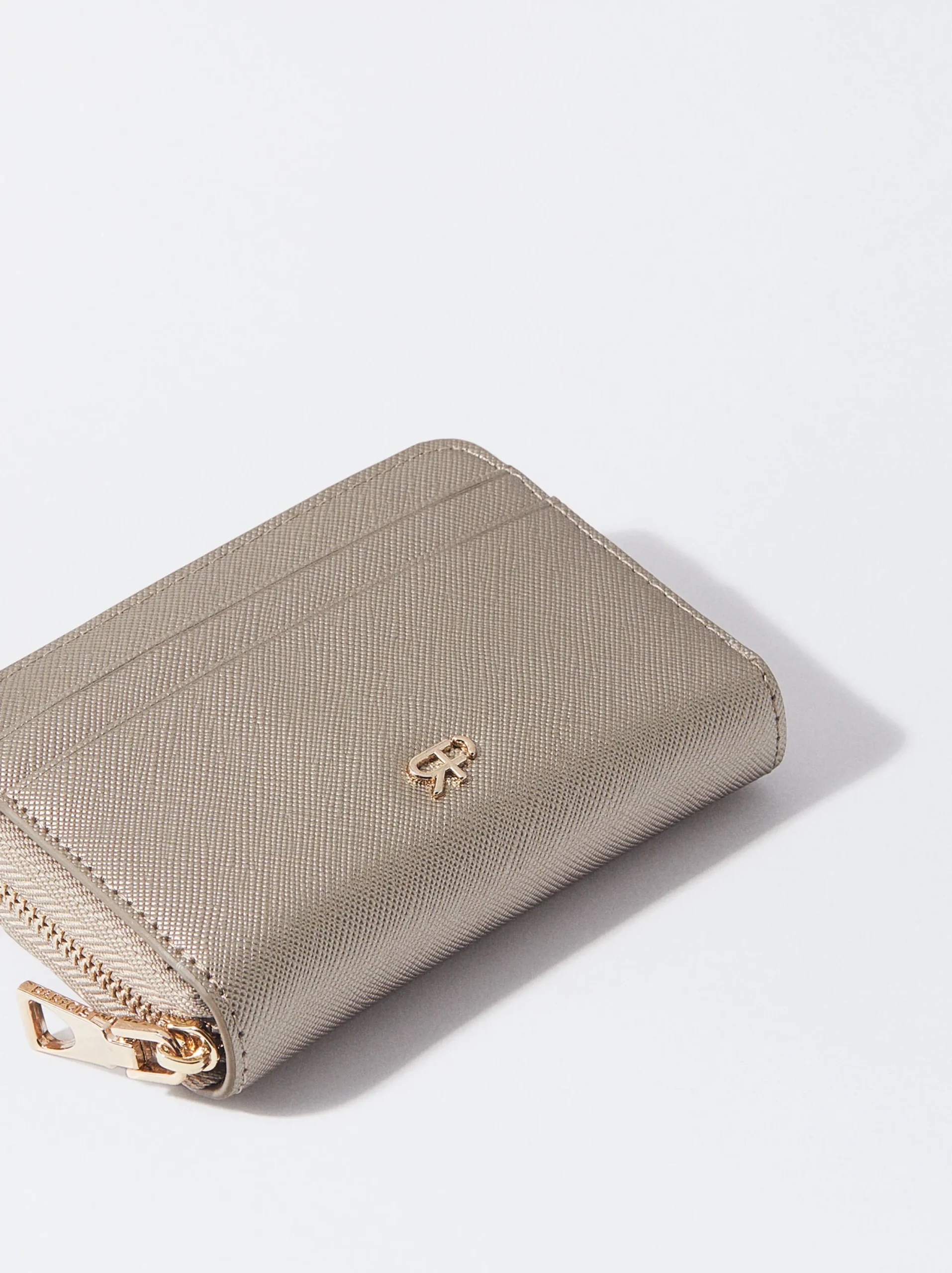 PARFOIS Cartera Básica Plateado Discount