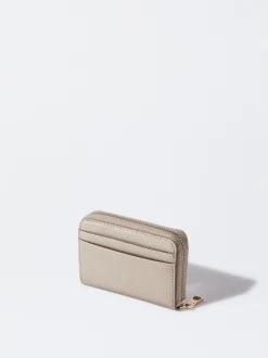 PARFOIS Cartera Básica Plateado Discount