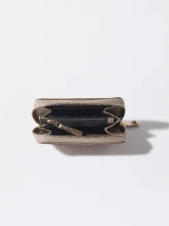 PARFOIS Cartera Básica Plateado Discount