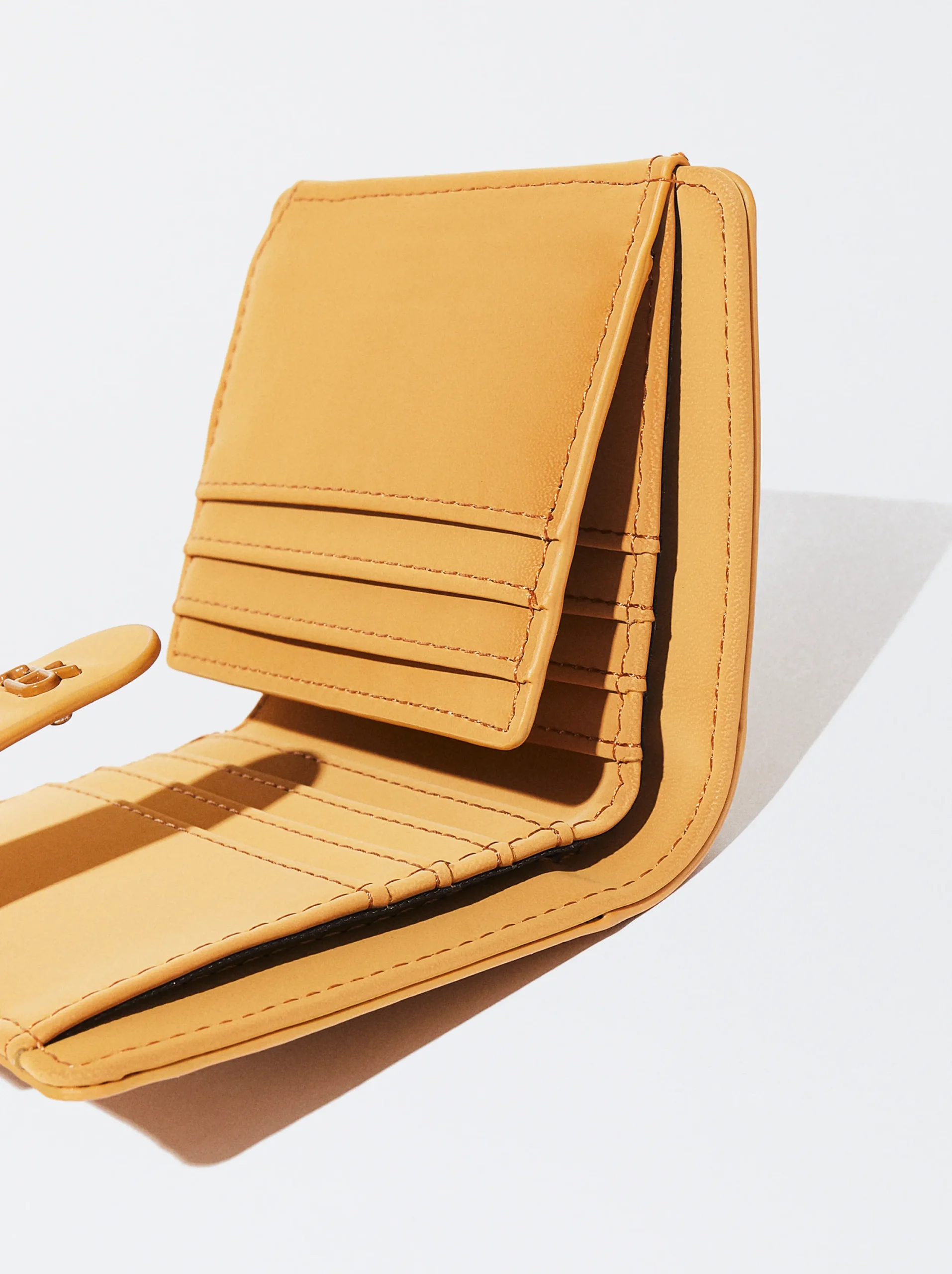 PARFOIS Cartera Básica Mostaza Hot