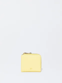 PARFOIS Cartera Básica Amarillo Clearance