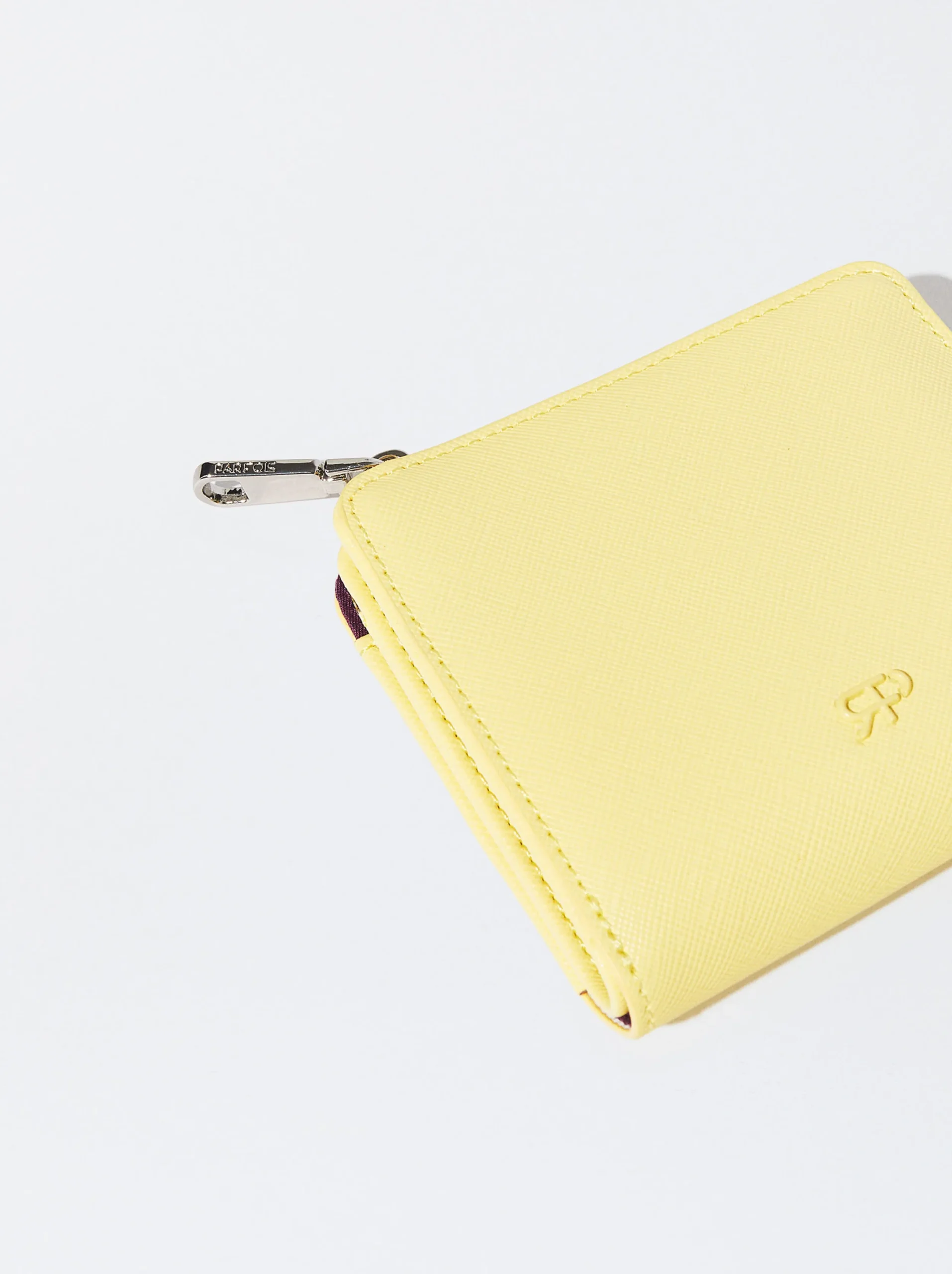 PARFOIS Cartera Básica Amarillo Clearance