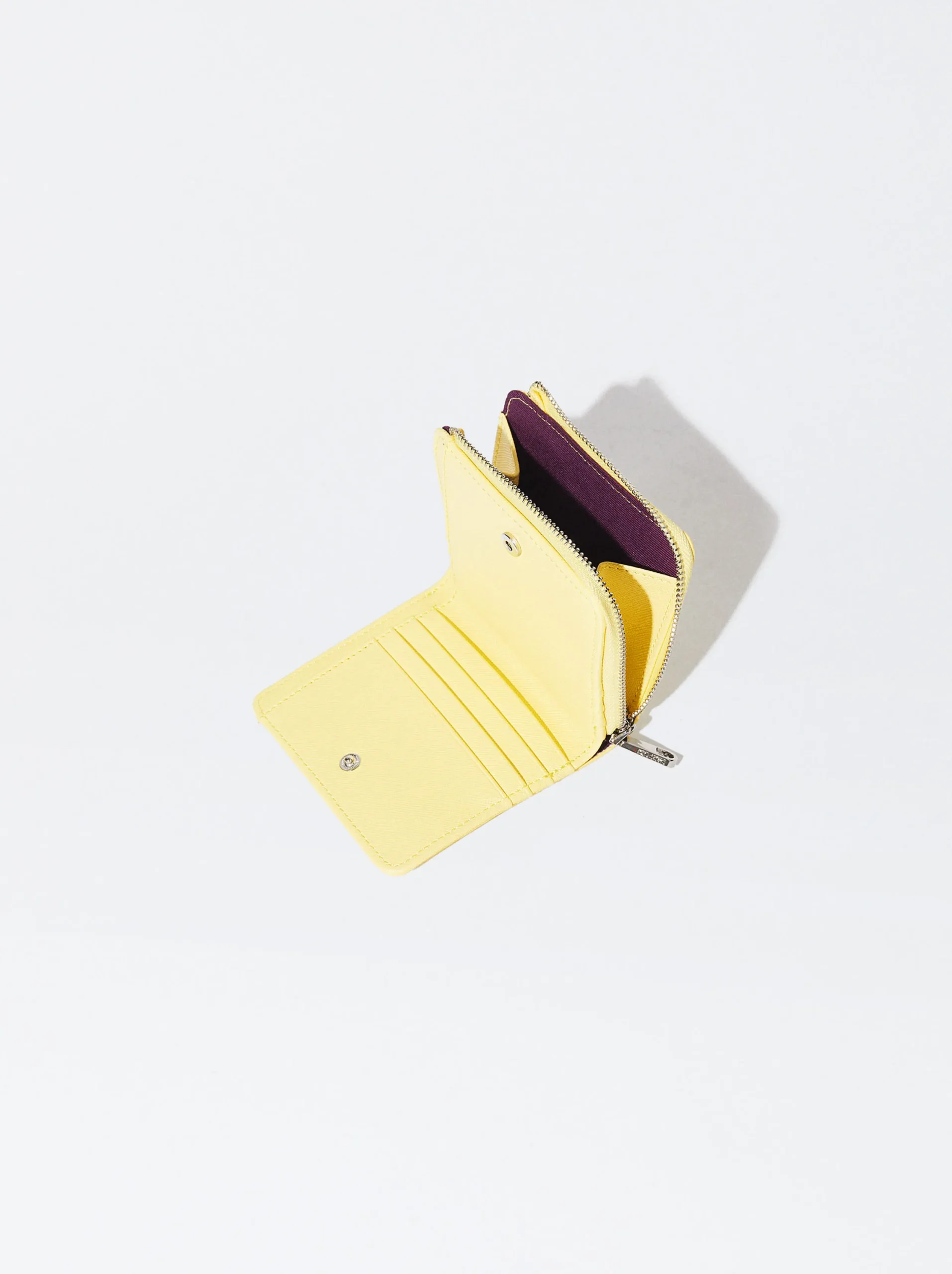 PARFOIS Cartera Básica Amarillo Clearance