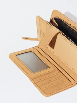 PARFOIS Cartera Básica Mostaza Store