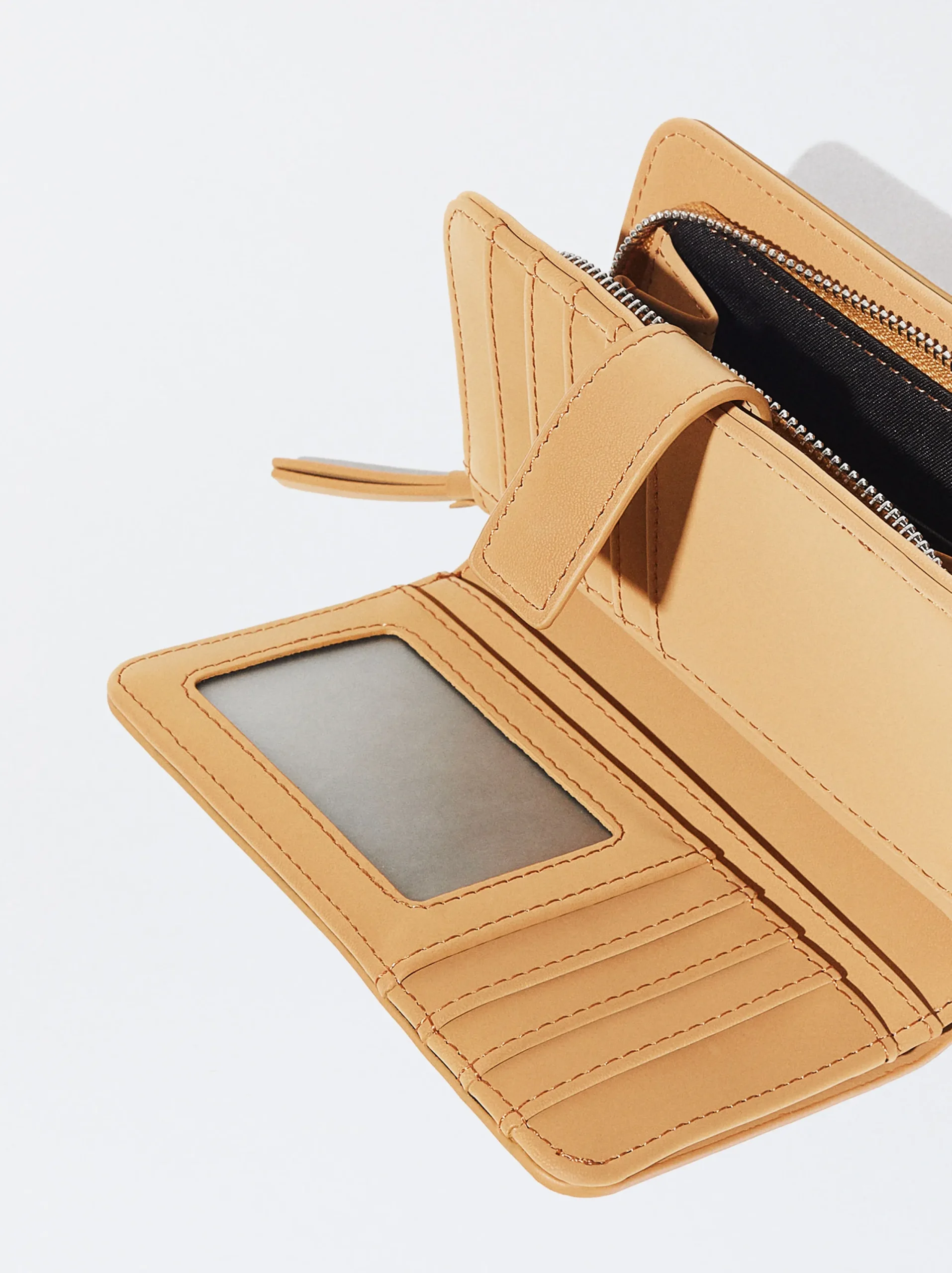 PARFOIS Cartera Básica Mostaza Store