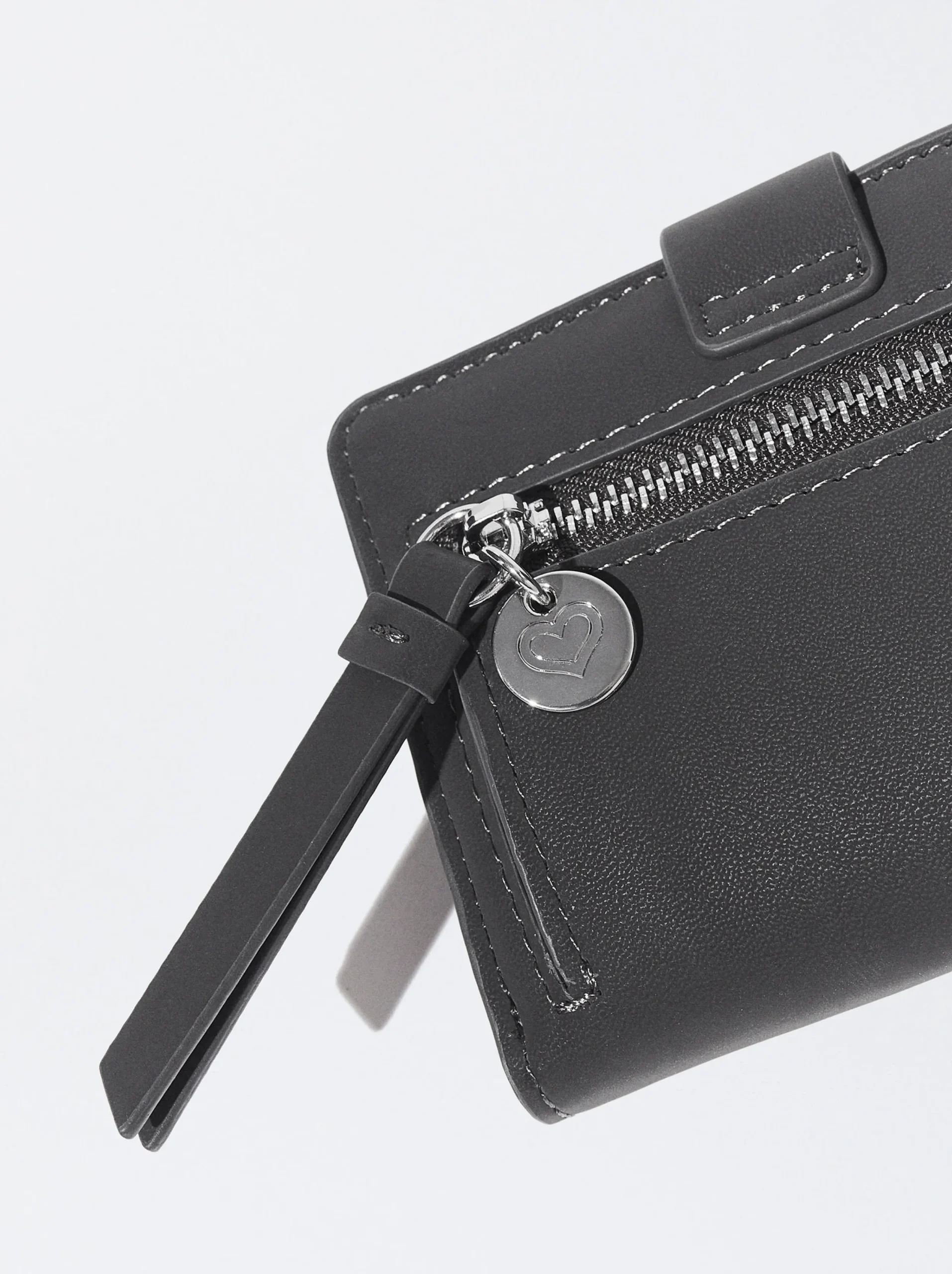 PARFOIS Cartera Básica Negro New