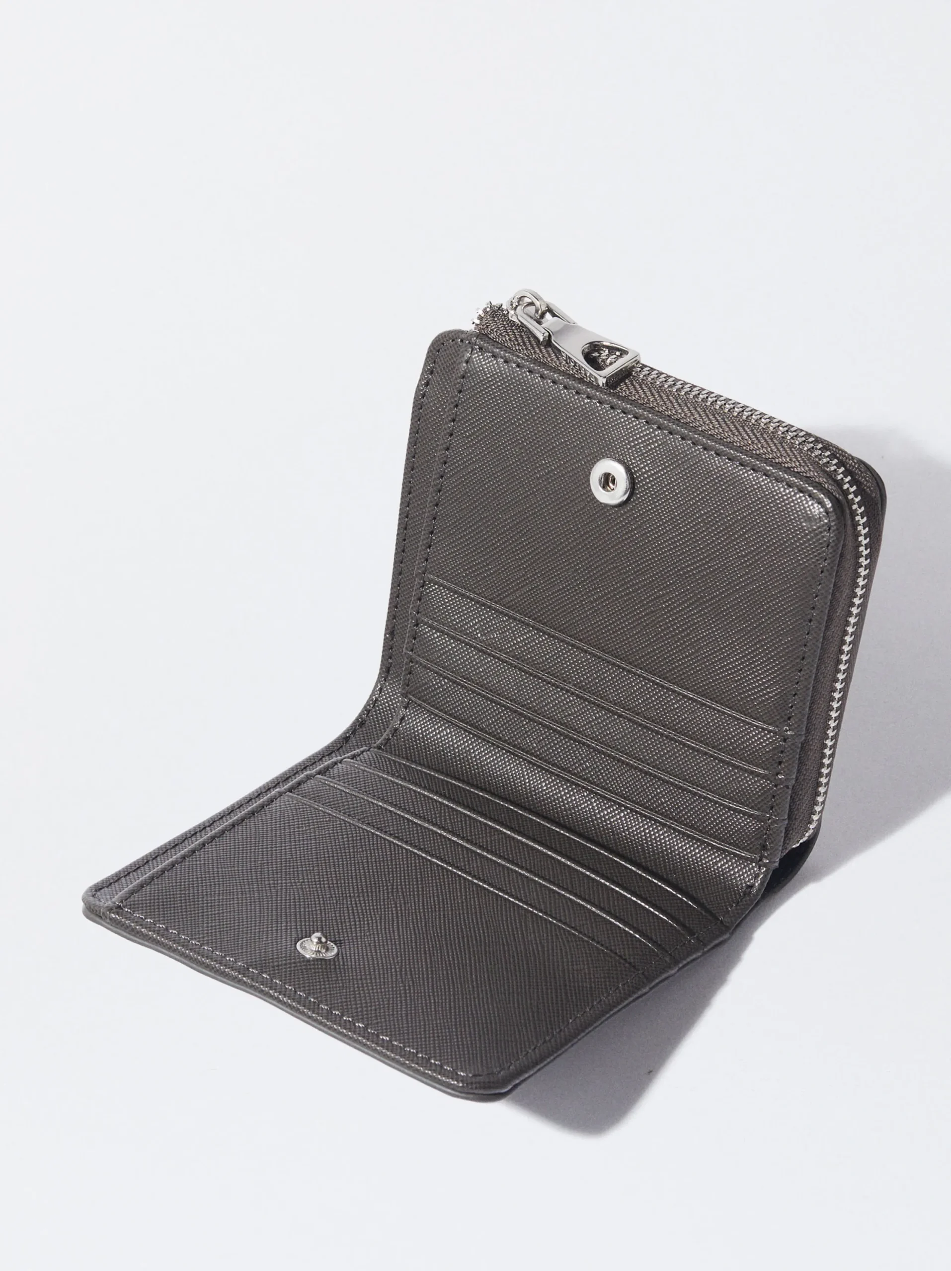 PARFOIS Cartera Básica Negro New