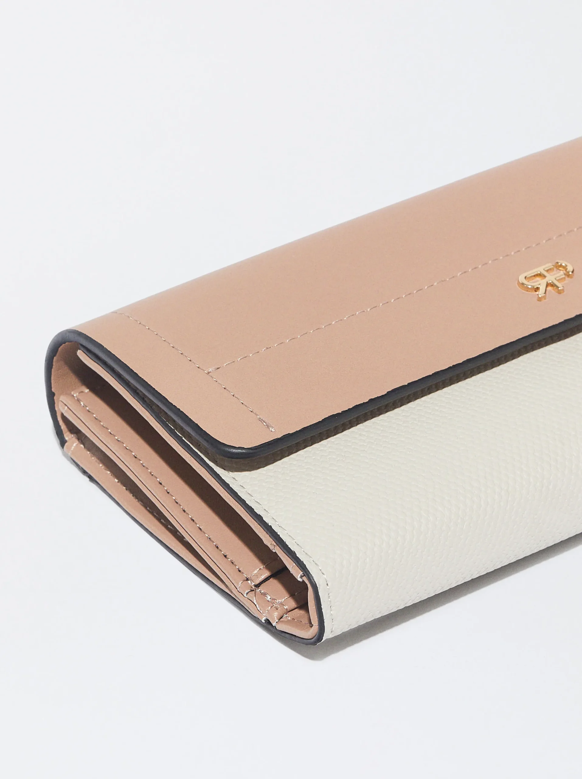 PARFOIS Cartera Cierre De Solapa Beige Shop