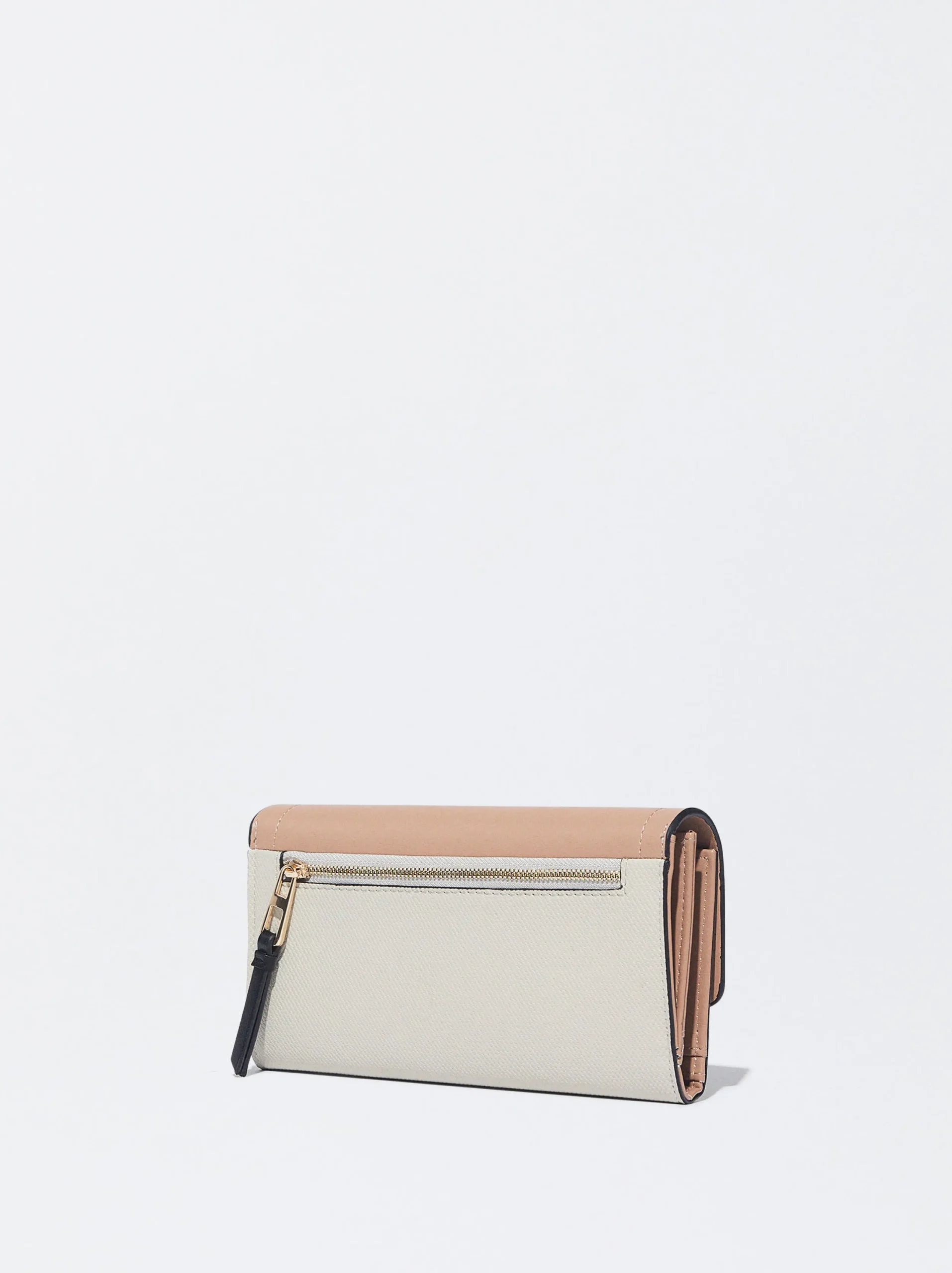 PARFOIS Cartera Cierre De Solapa Beige Shop
