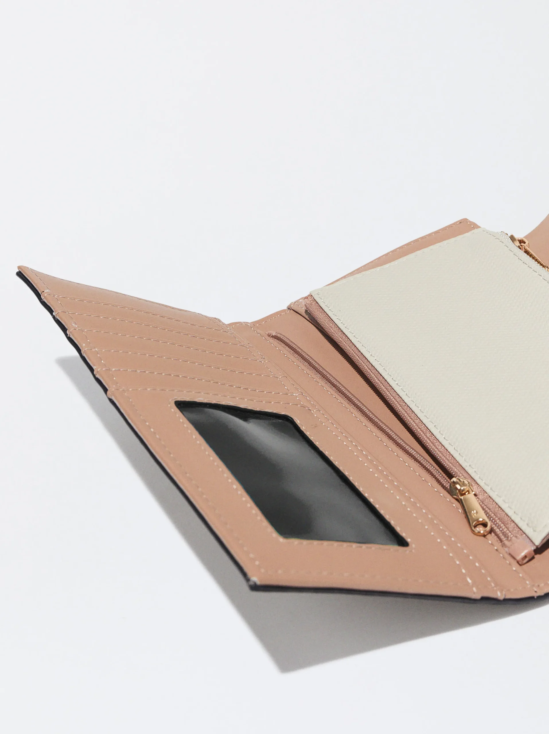 PARFOIS Cartera Cierre De Solapa Beige Shop