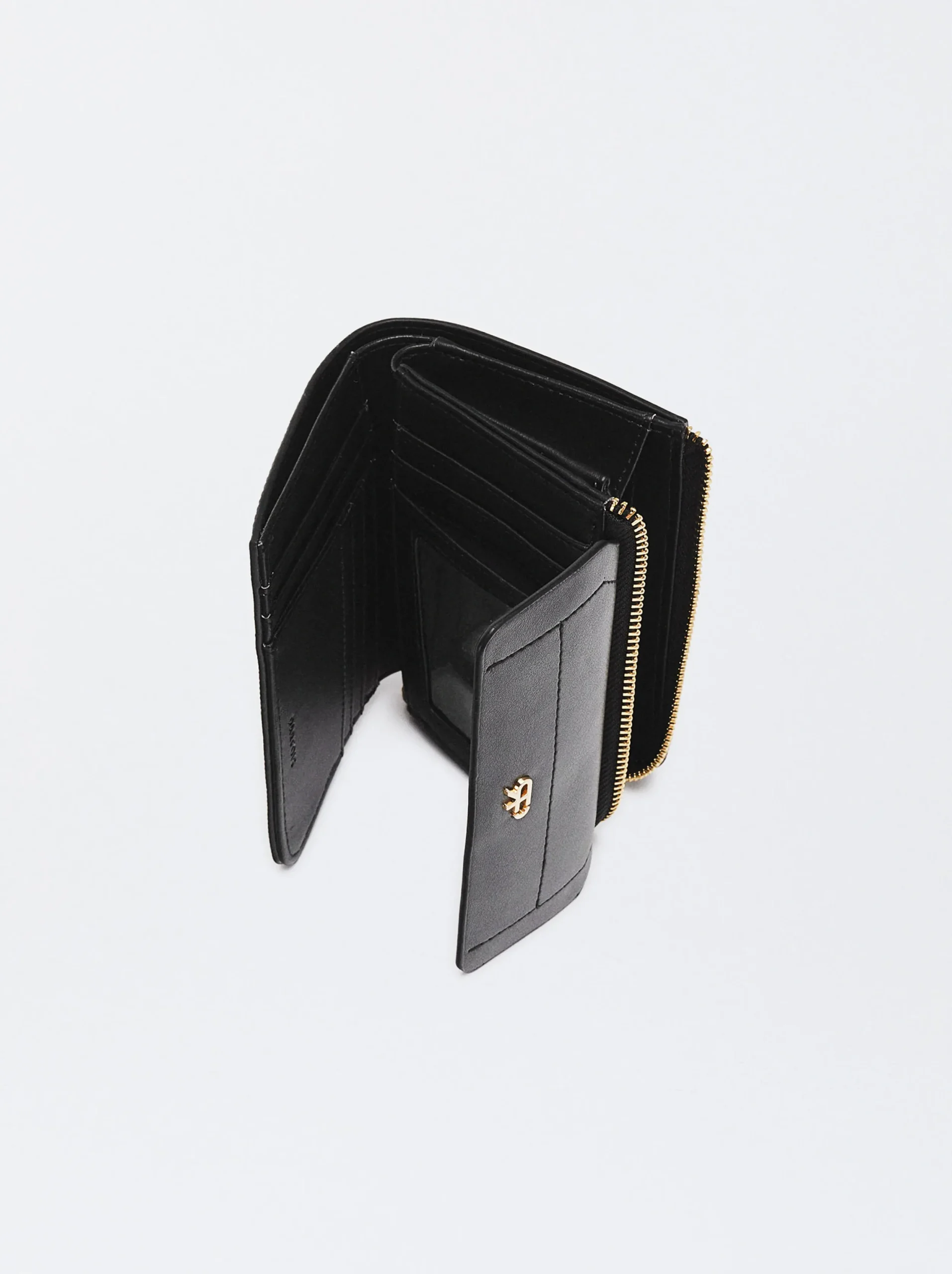 PARFOIS Cartera Cierre De Solapa Negro Shop