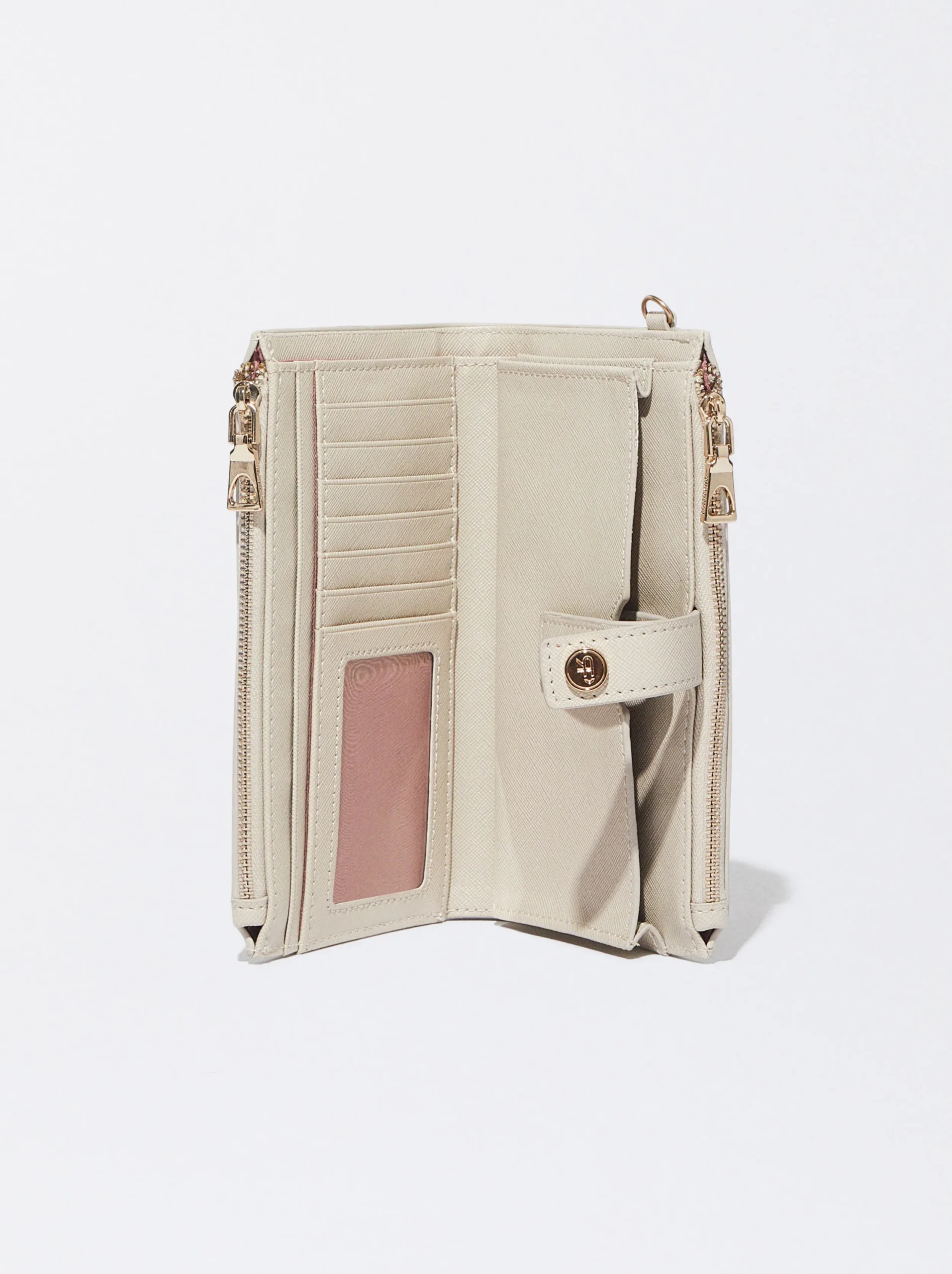 PARFOIS Cartera Con Asa De Mano Marrón Shop
