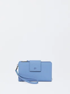PARFOIS Cartera Con Asa De Mano Azul Store