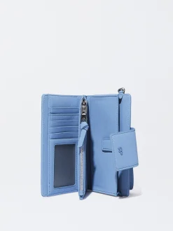 PARFOIS Cartera Con Asa De Mano Azul Store
