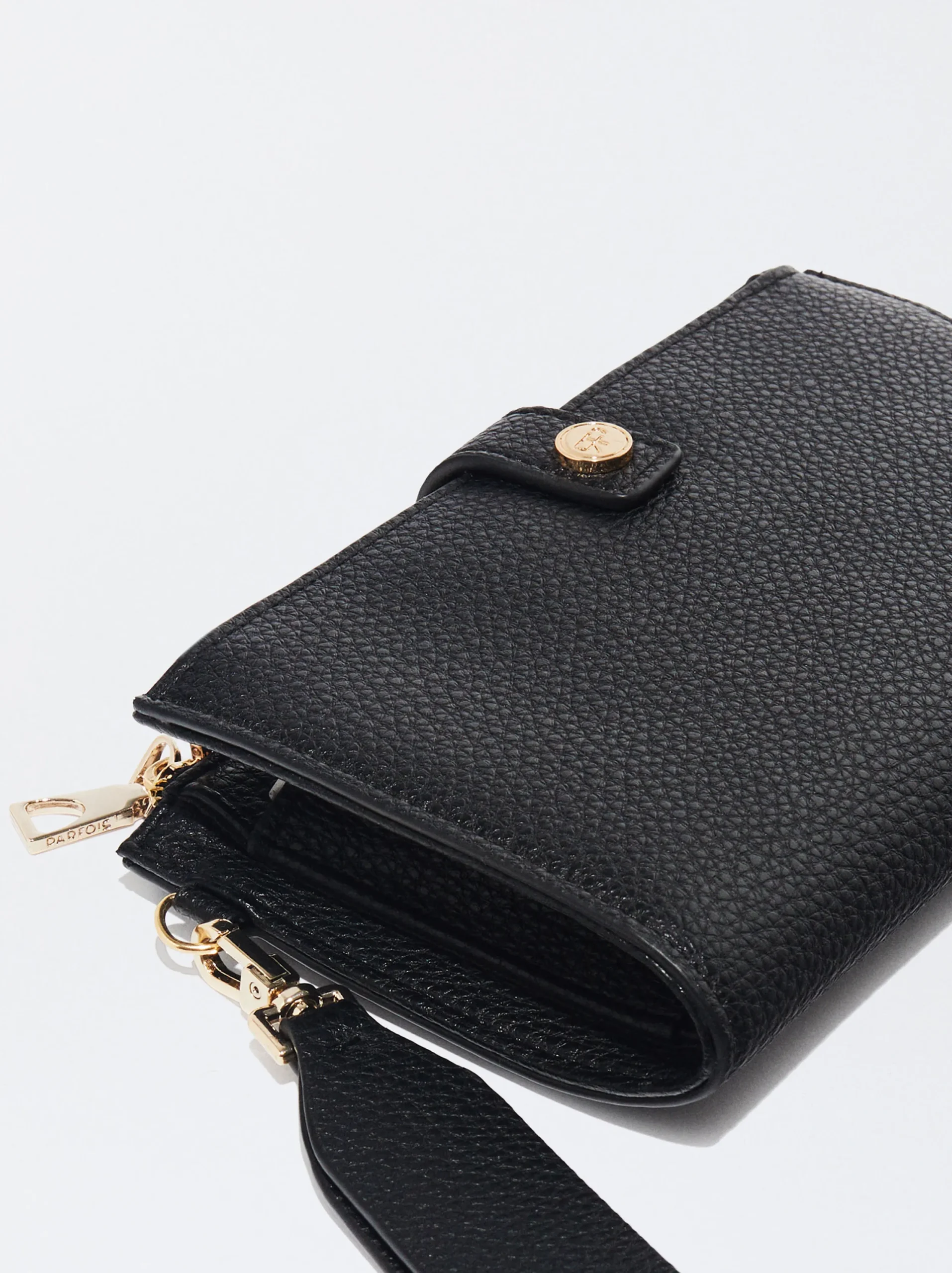 PARFOIS Cartera Con Asa De Mano Negro Best