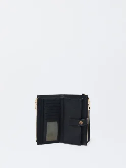 PARFOIS Cartera Con Asa De Mano Negro Best