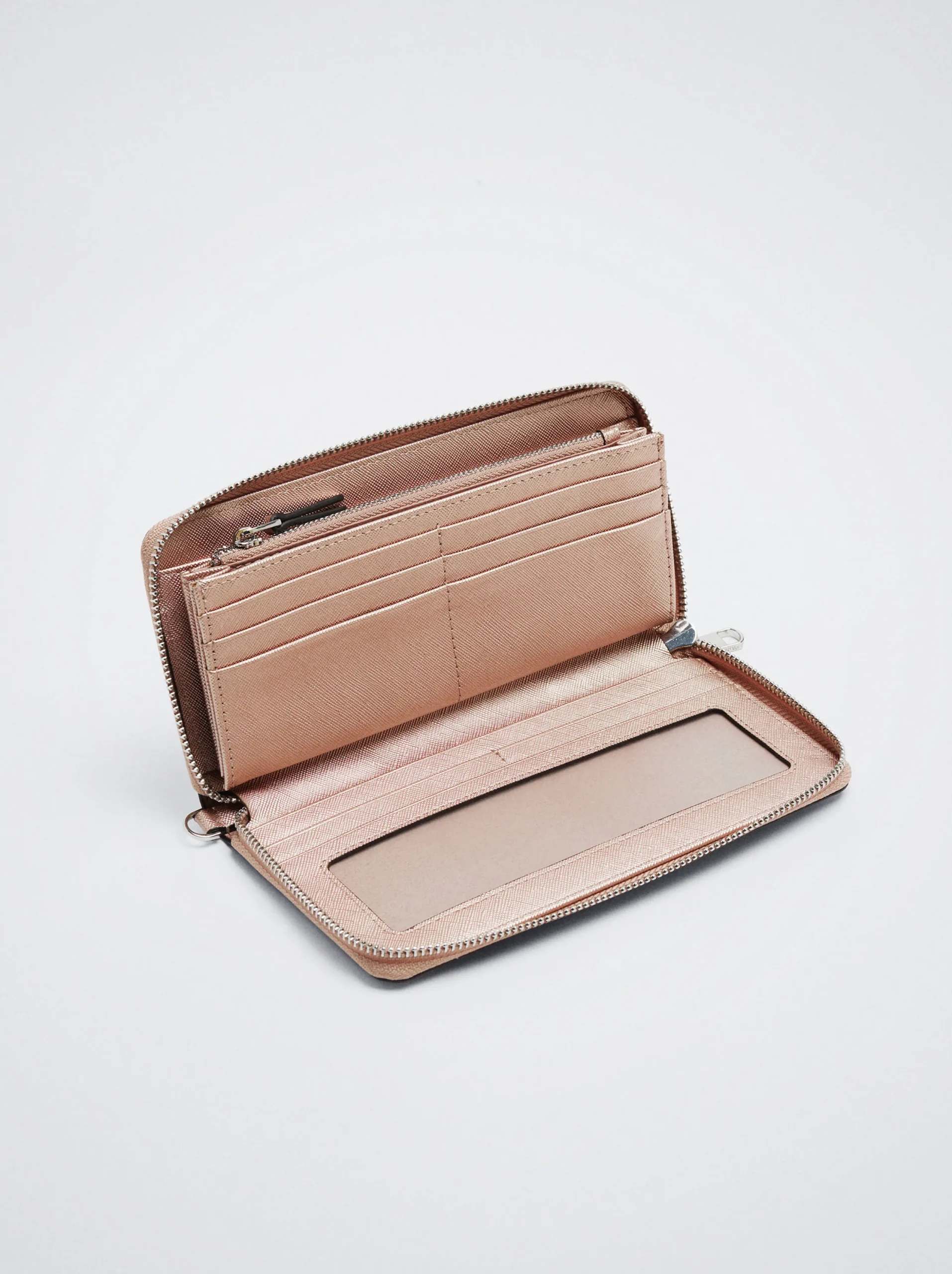 PARFOIS Cartera Con Asa De Mano Oro Rosa Flash Sale