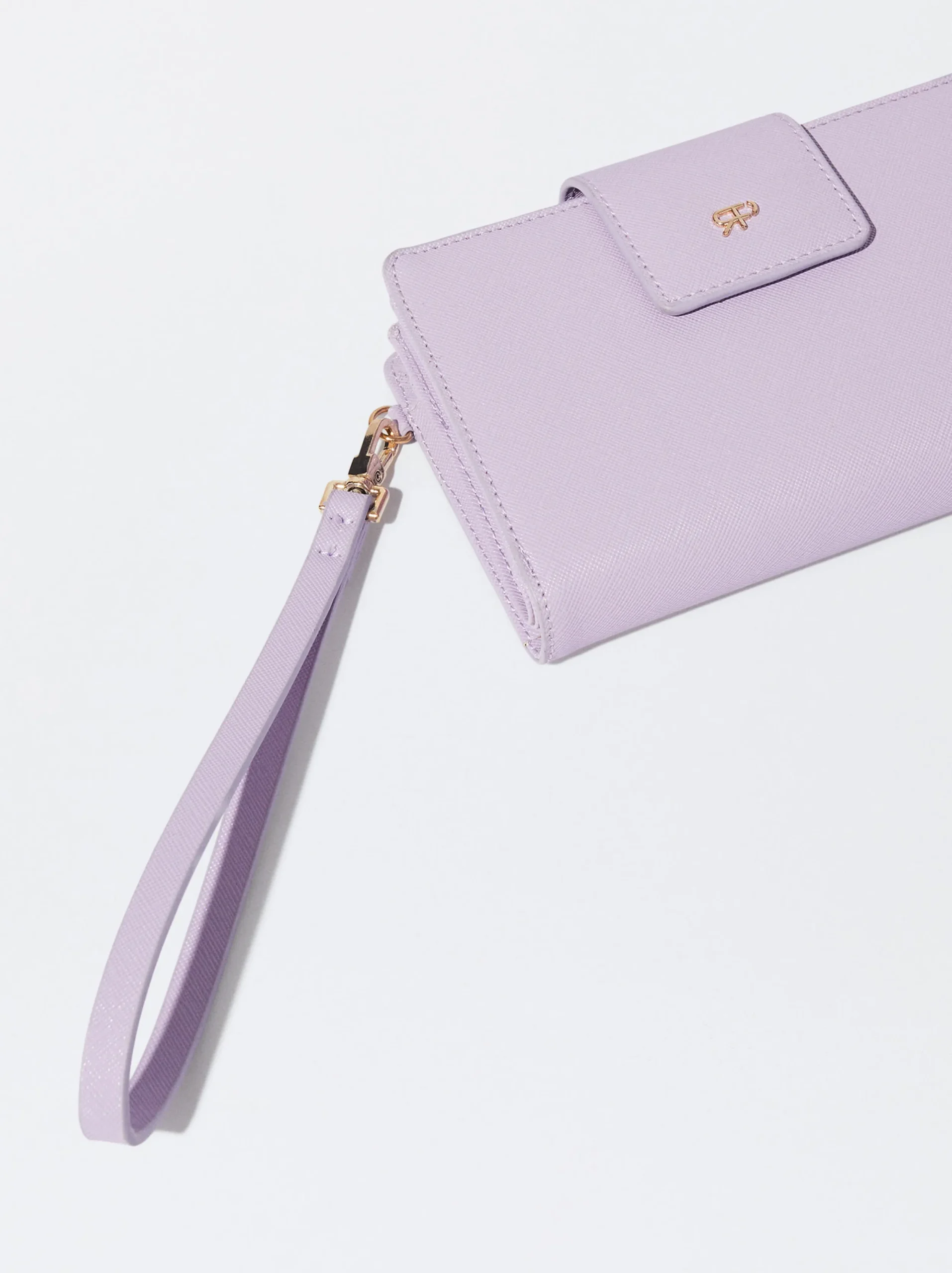PARFOIS Cartera Con Asa De Mano Violeta Best Sale