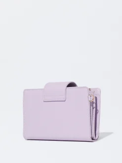PARFOIS Cartera Con Asa De Mano Violeta Best Sale