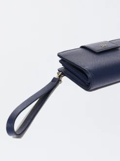 PARFOIS Cartera Con Bolso Para M&oacute;vil Azul Marino Store