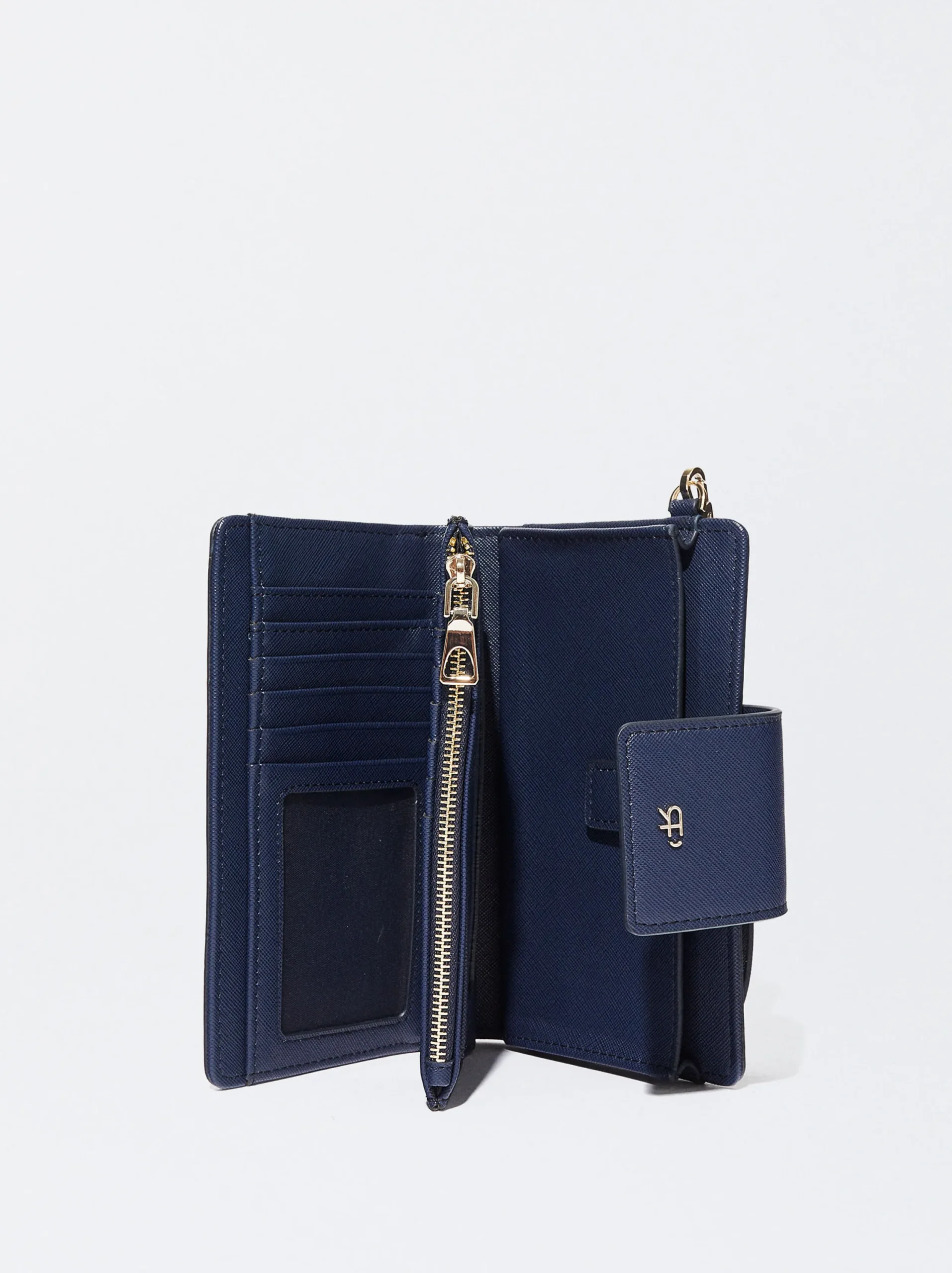 PARFOIS Cartera Con Bolso Para Móvil Azul Marino Store