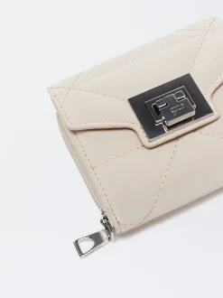 PARFOIS Cartera Con Cierre Giratorio Crudo Best