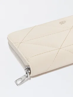 PARFOIS Cartera Con Cremallera Crudo Sale