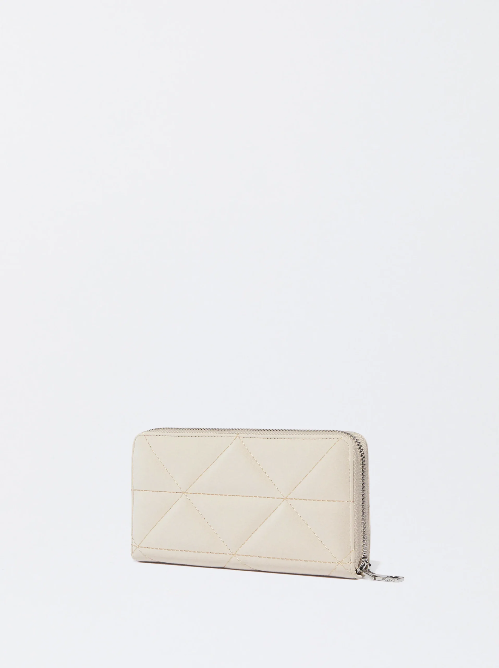 PARFOIS Cartera Con Cremallera Crudo Sale