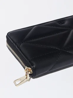 PARFOIS Cartera Con Cremallera Negro Shop
