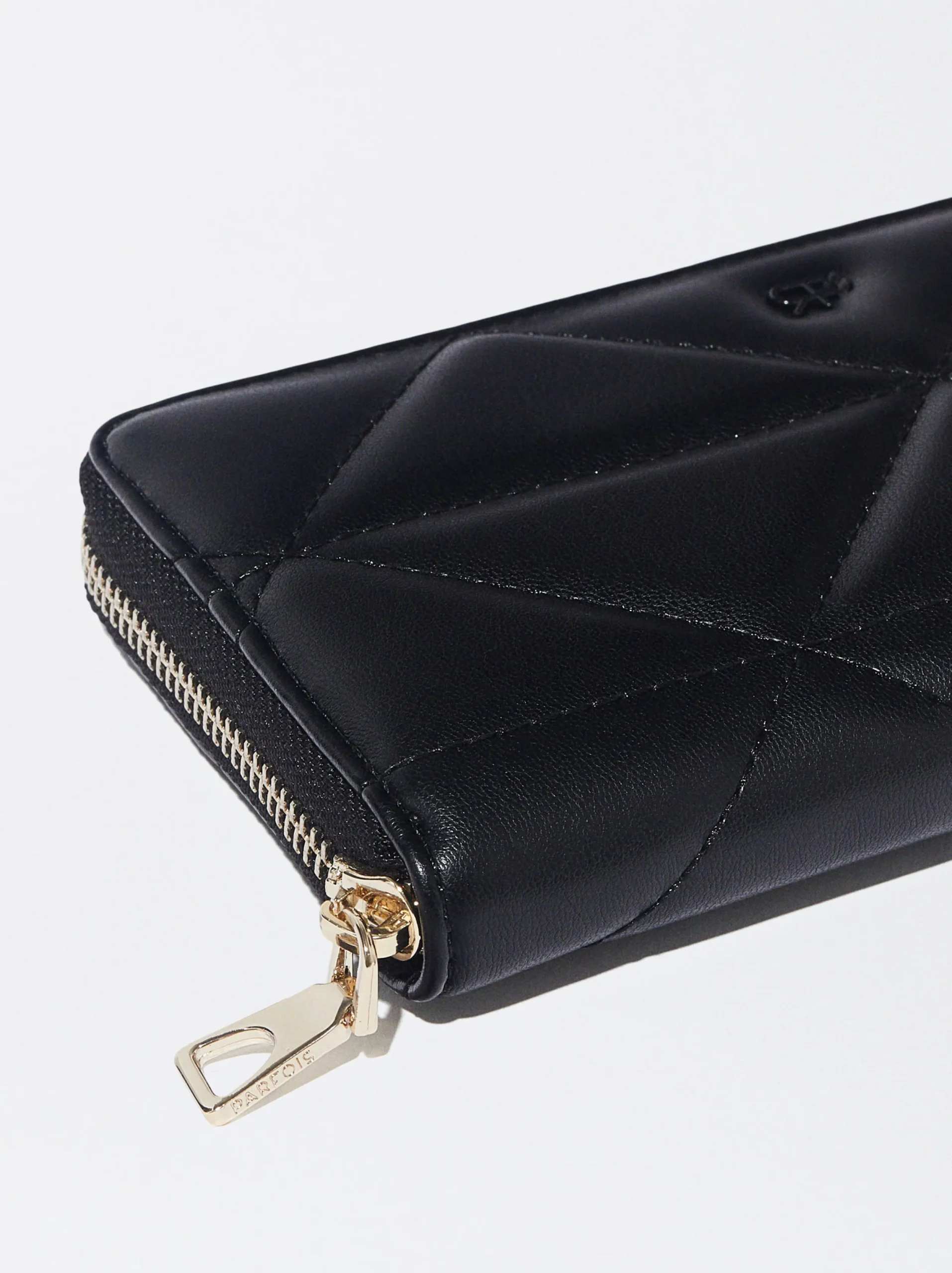 PARFOIS Cartera Con Cremallera Negro Shop
