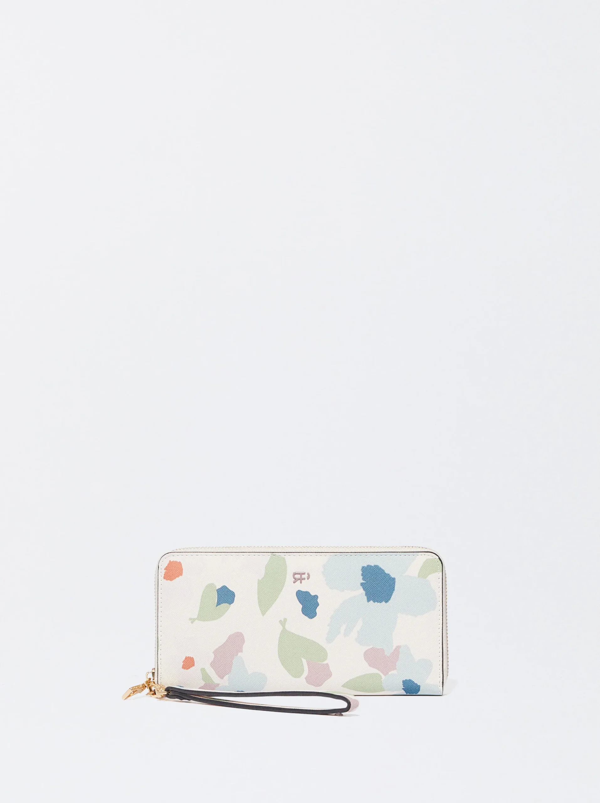 PARFOIS Cartera Cremallera Estampado Floral Multicor Cheap
