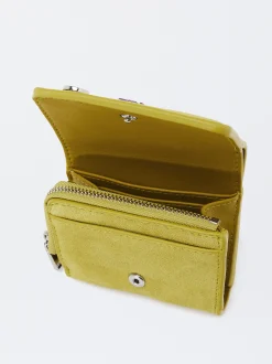 PARFOIS Cartera En Serraje Amarillo Online