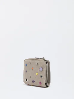 PARFOIS Cartera En Serraje Gris Sale