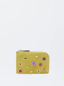 PARFOIS Cartera En Serraje Amarillo Cheap