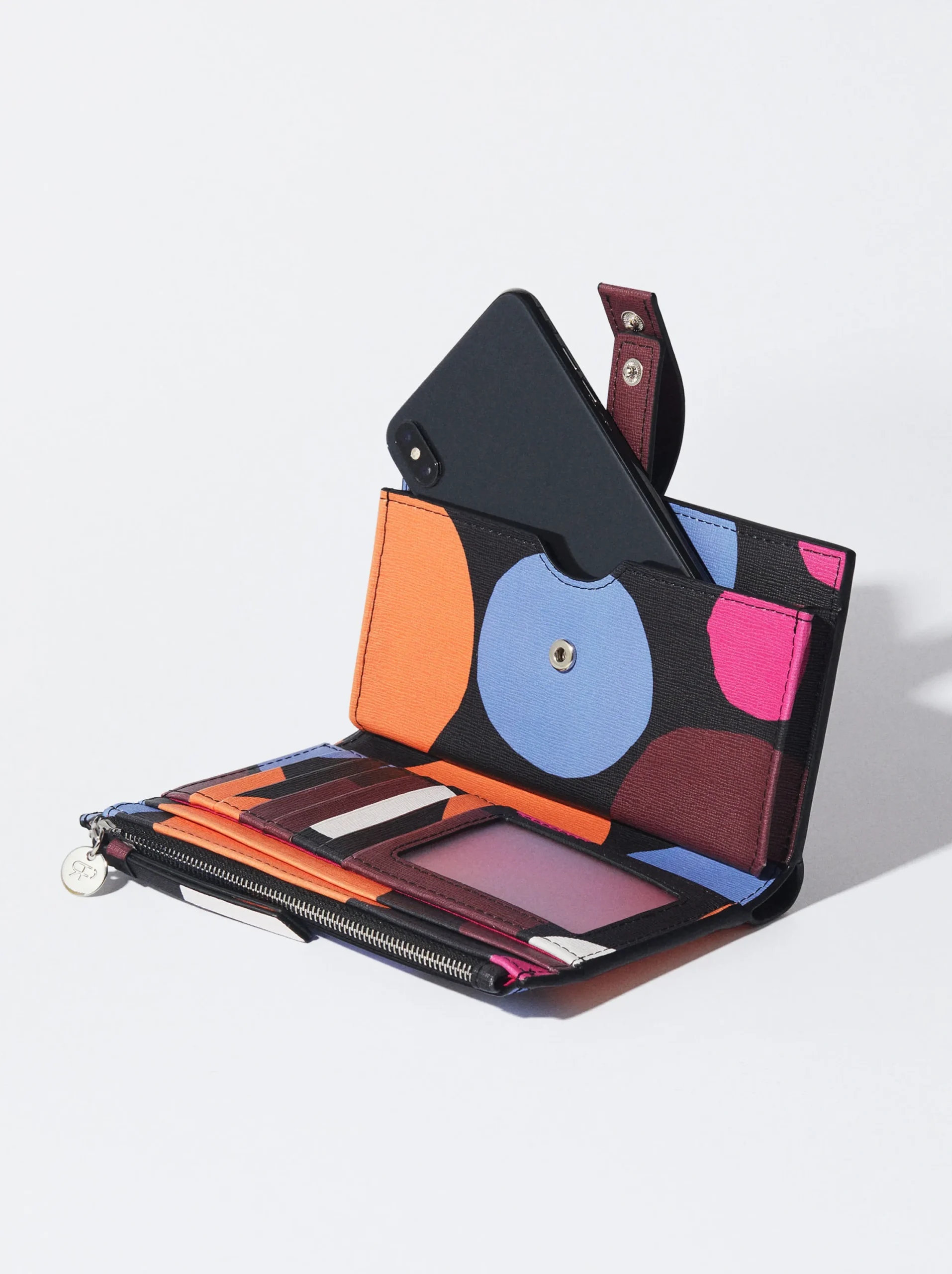 PARFOIS Cartera Estampada Multicor Fashion