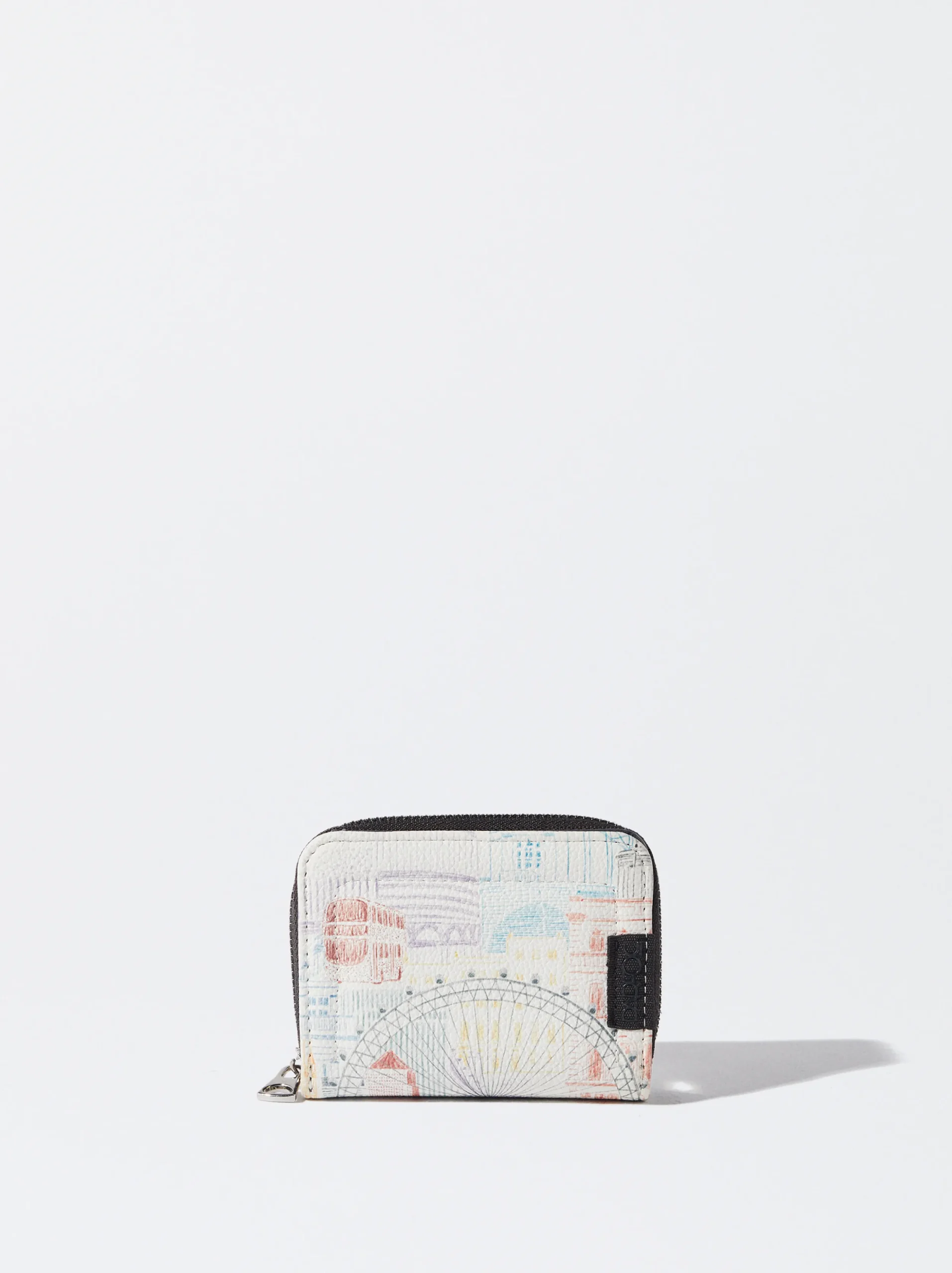 PARFOIS Cartera Estampado Azul Cheap
