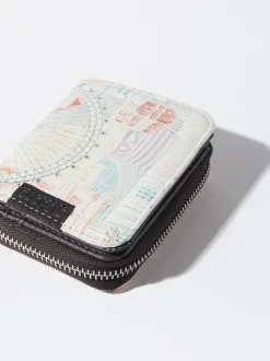 PARFOIS Cartera Estampado Azul Cheap
