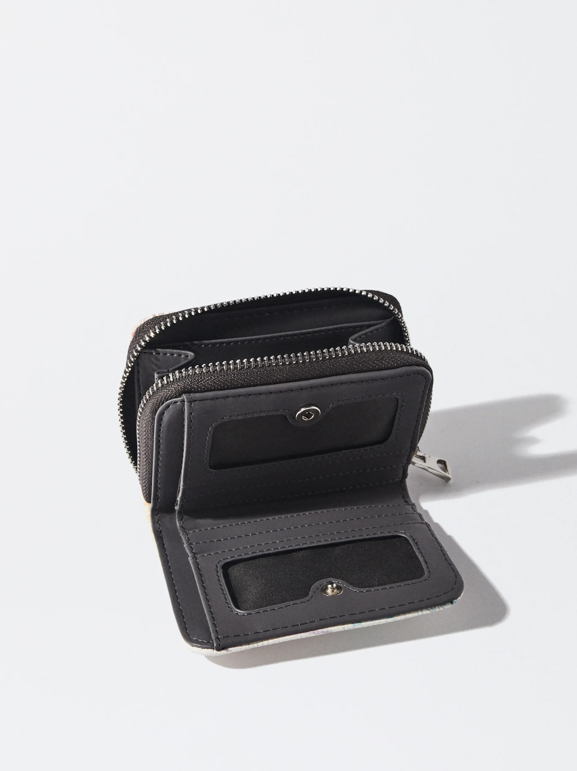 PARFOIS Cartera Estampado Azul Cheap