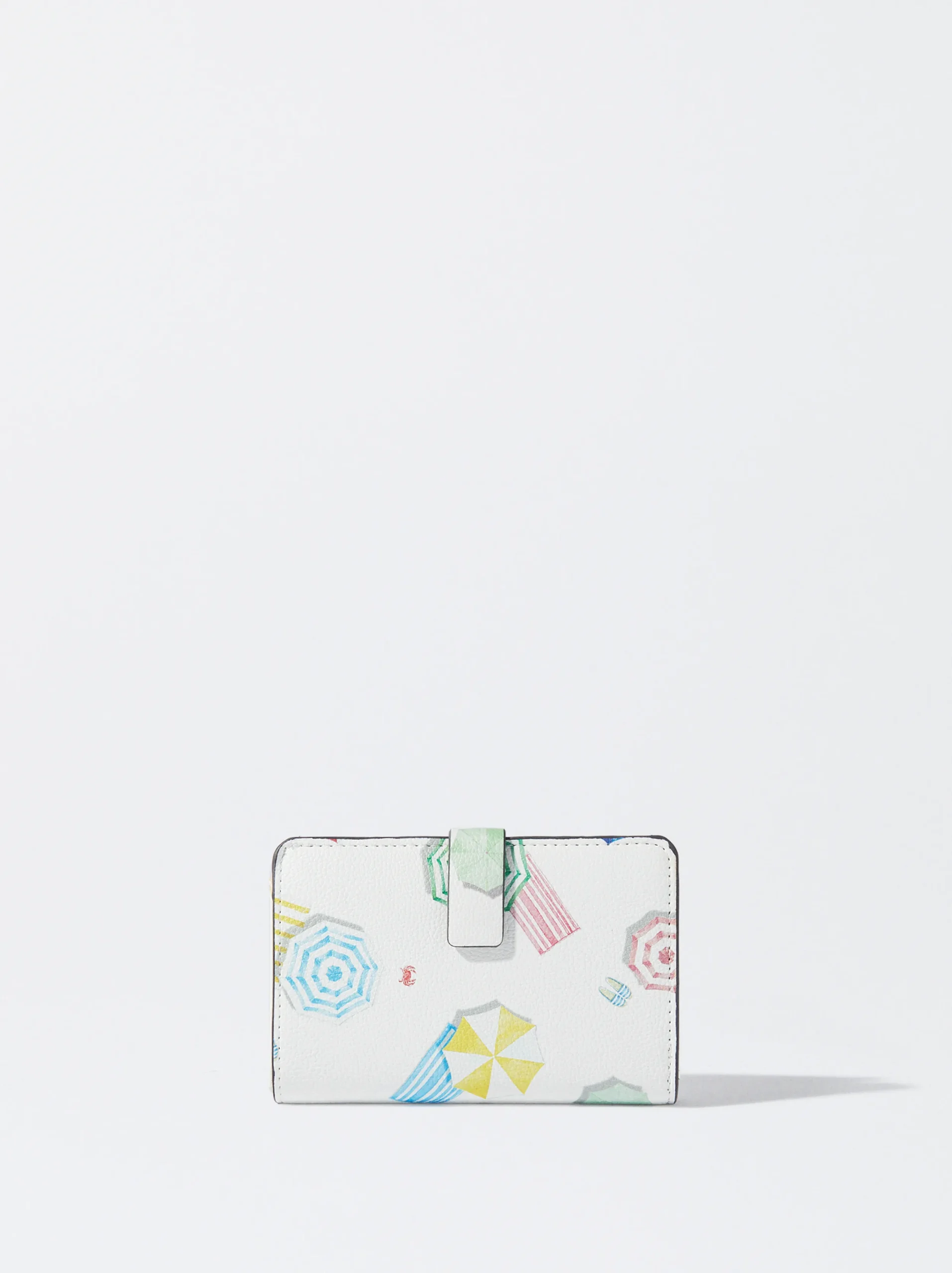 PARFOIS Cartera Estampado Azul New