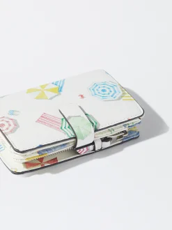 PARFOIS Cartera Estampado Azul New