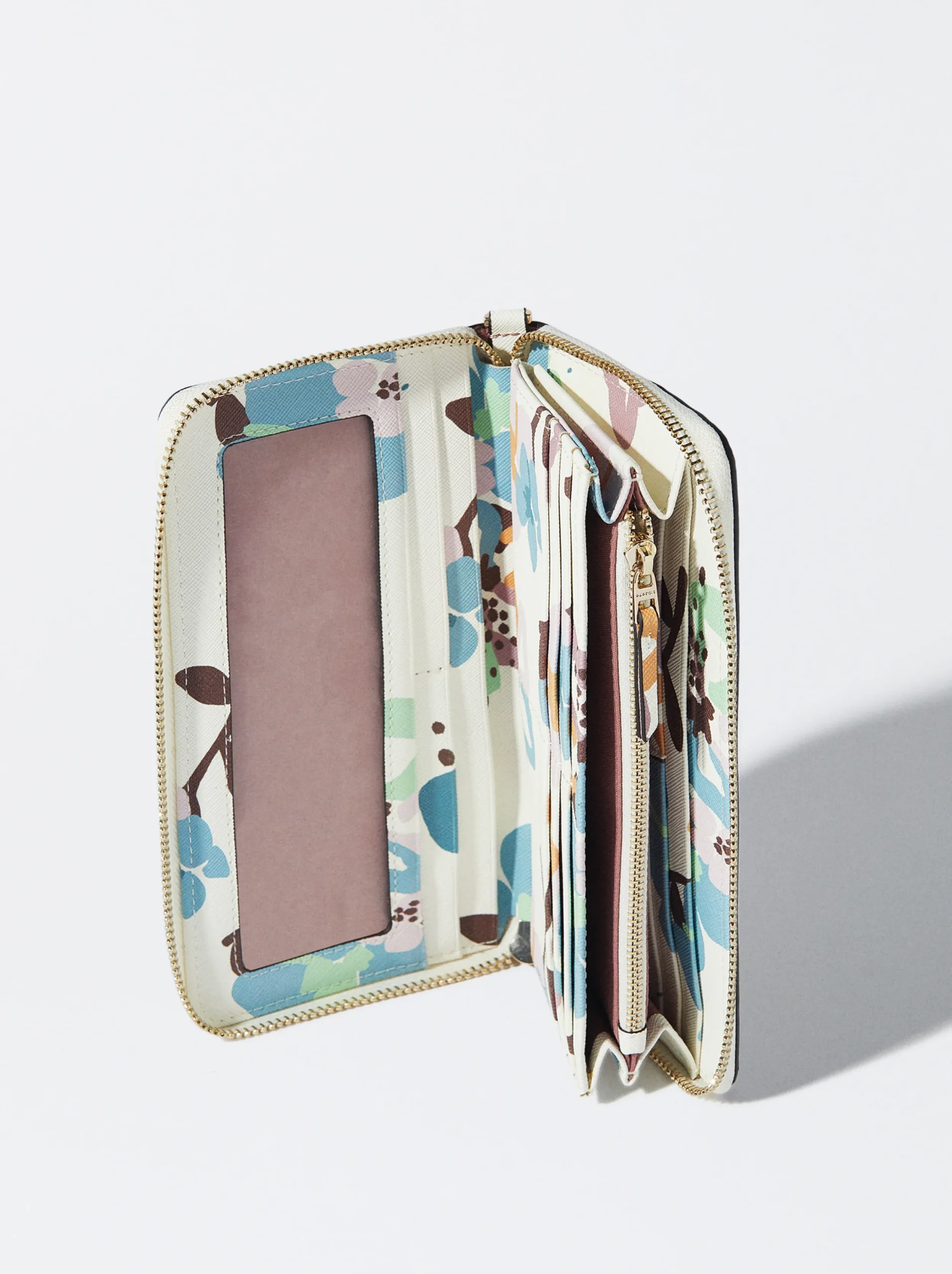 PARFOIS Cartera Estampado Floral Crudo Cheap