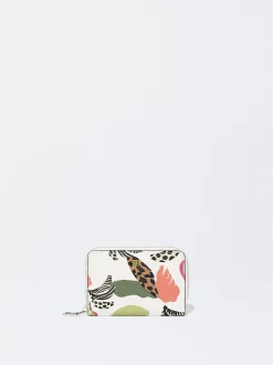 PARFOIS Cartera Estampado Floral Crudo Clearance
