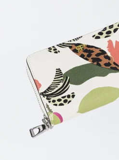 PARFOIS Cartera Estampado Floral Crudo Clearance