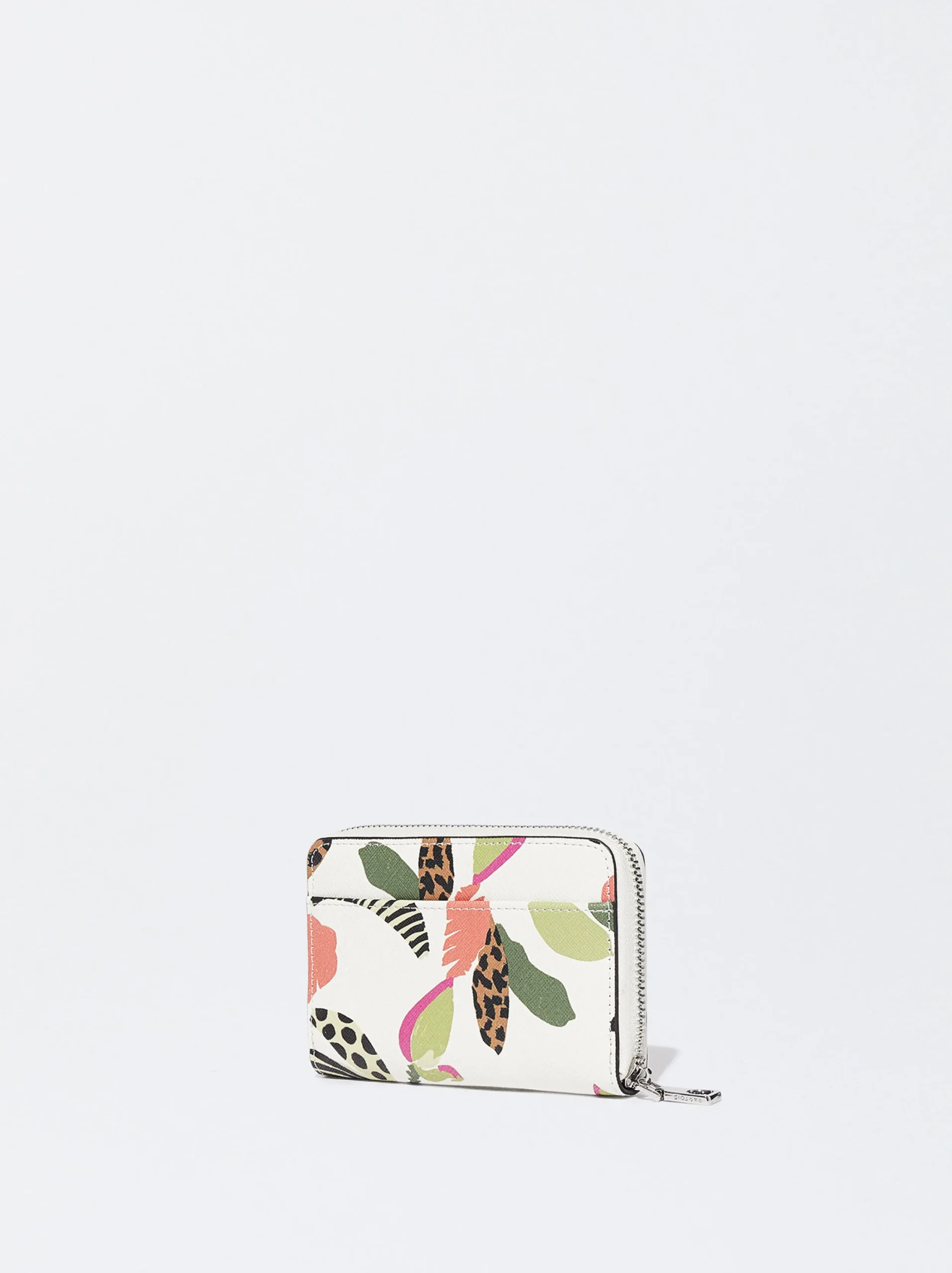 PARFOIS Cartera Estampado Floral Crudo Clearance