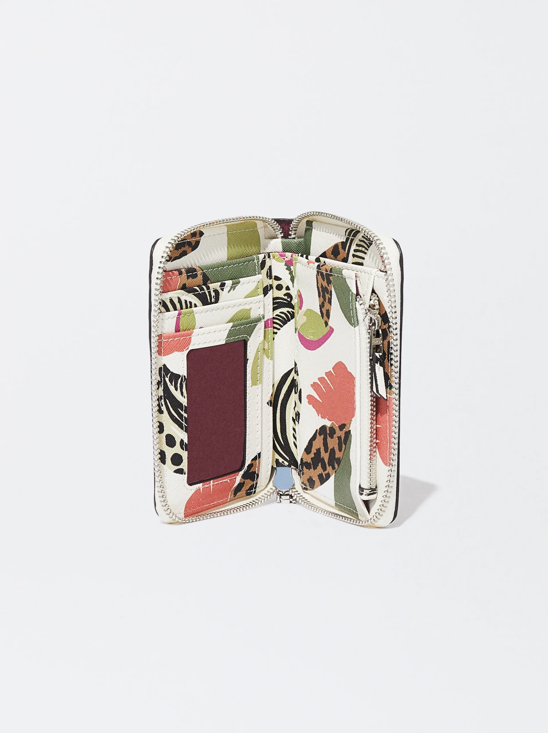 PARFOIS Cartera Estampado Floral Crudo Clearance