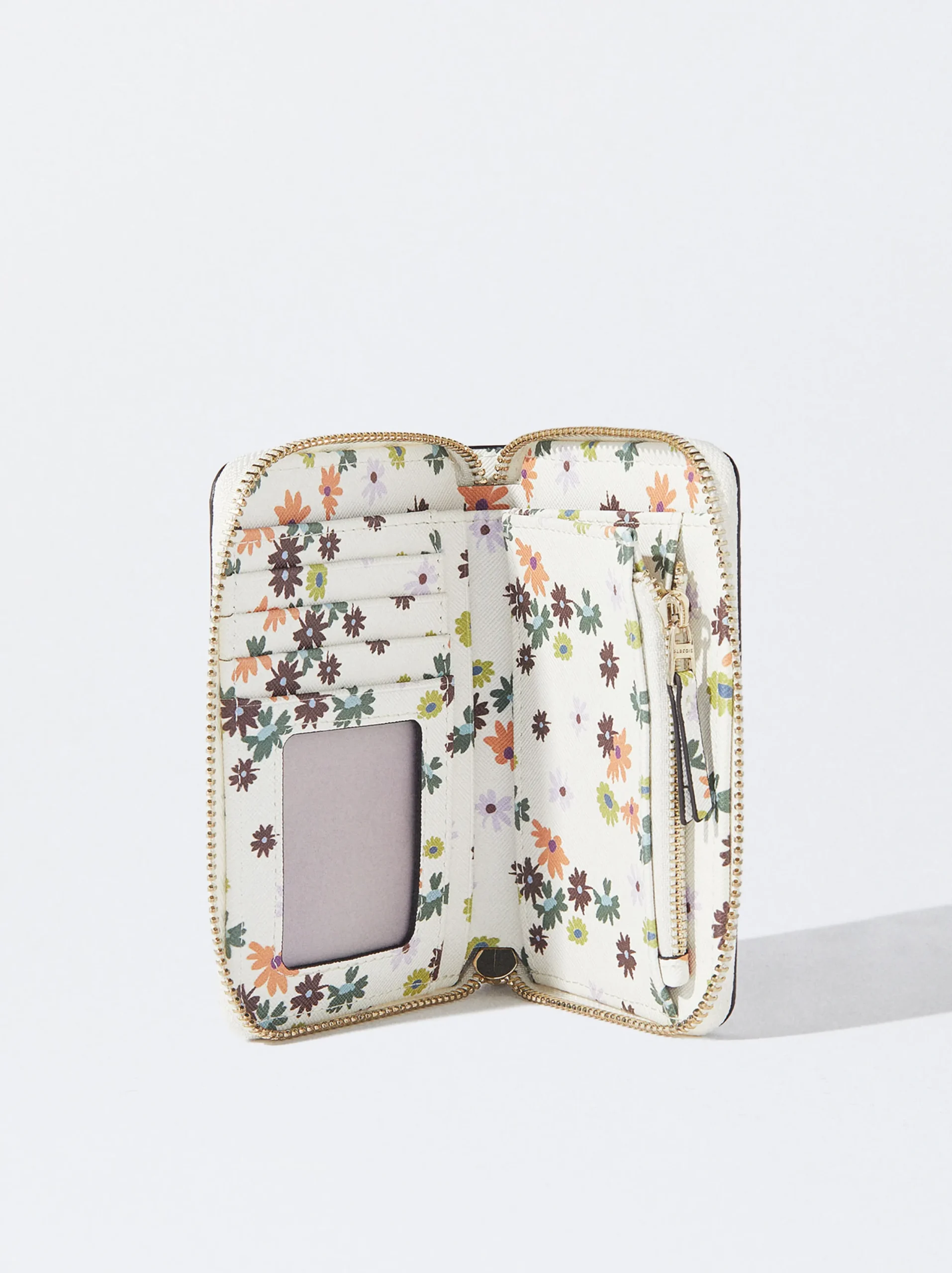 PARFOIS Cartera Estampado Floral Multicor Cheap