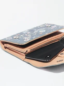 PARFOIS Cartera Estampado Floral Caqui Cheap