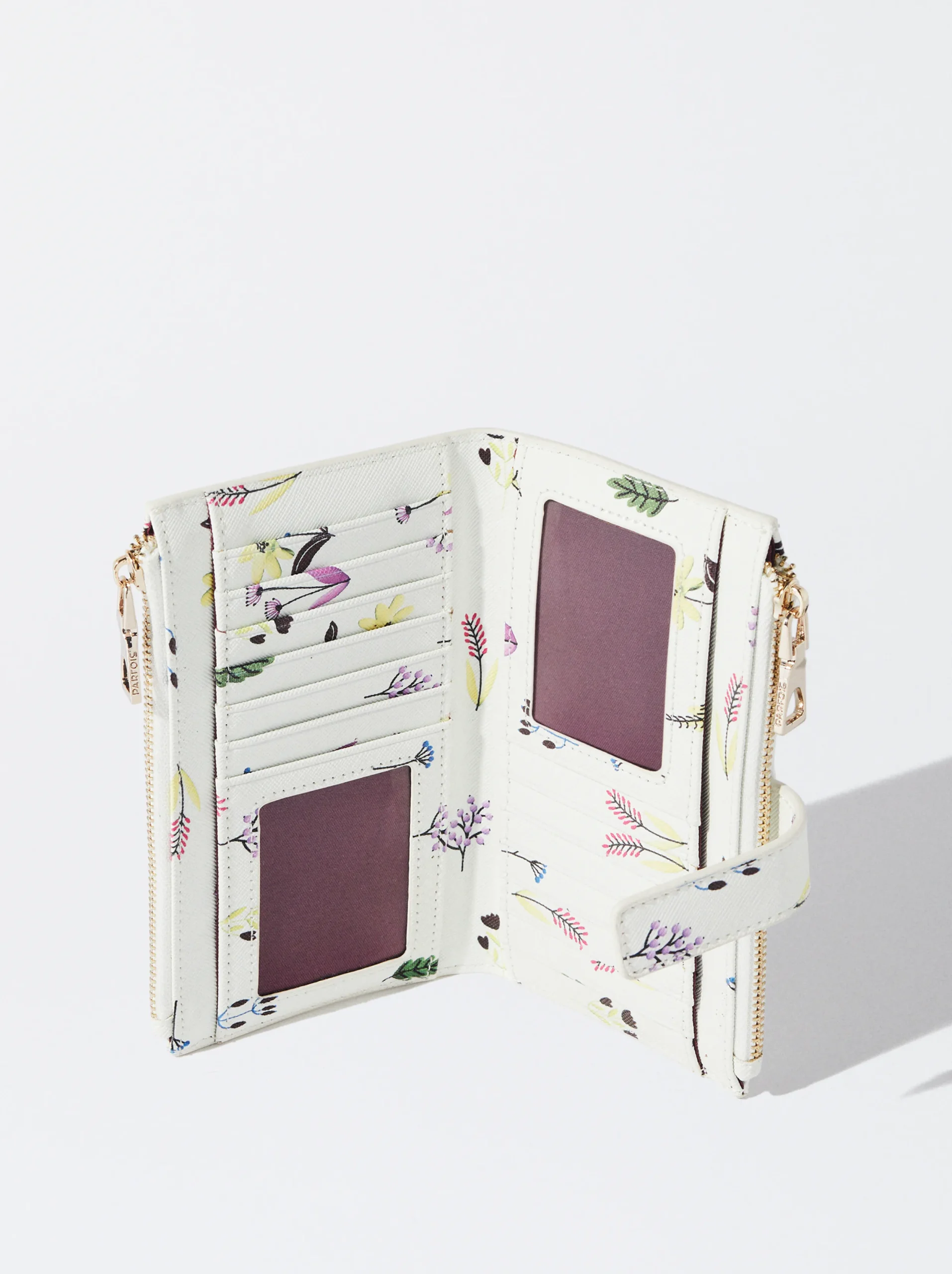 PARFOIS Cartera Estampado Floral Multicor Cheap